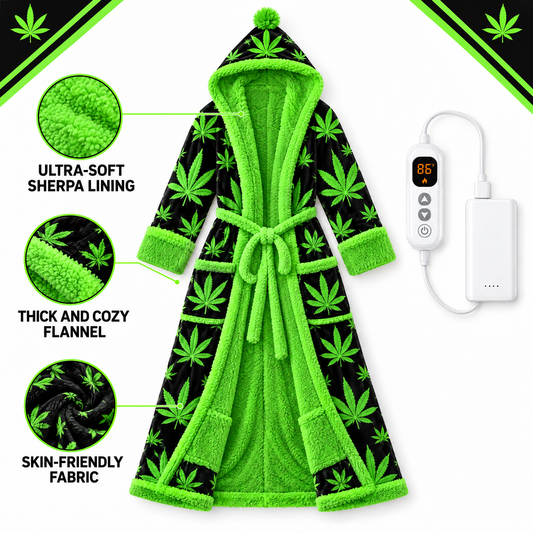 The Baked Robes- Leaf Heated Robe