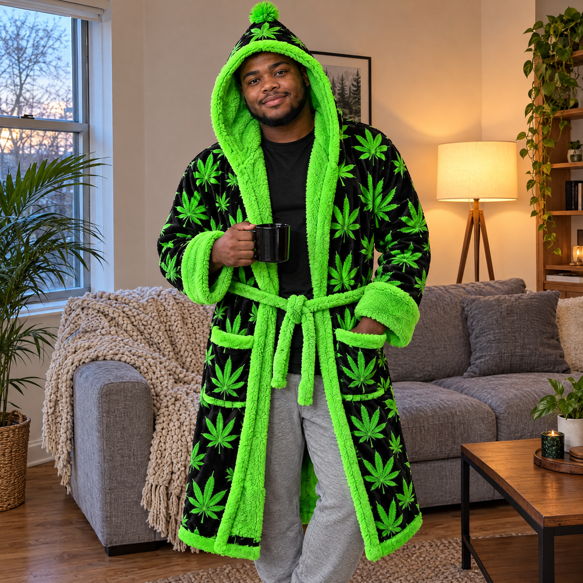 The Baked Robes- Leaf Heated Robe